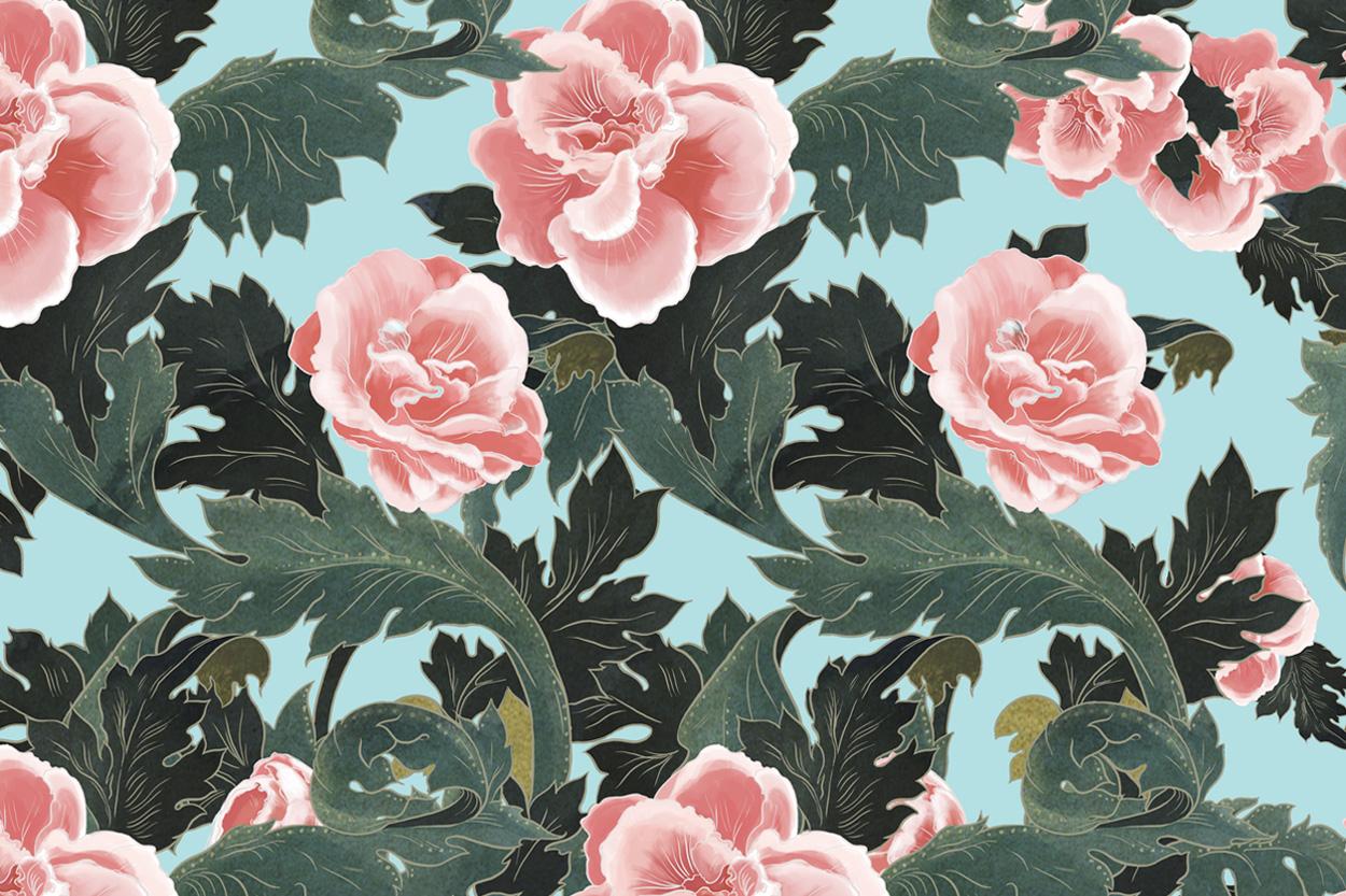Vintage Flowers - image 2 - student project