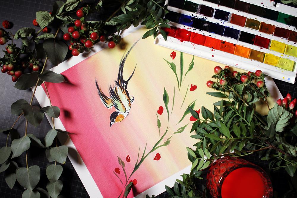 Dreamy Watercolors - image 5 - student project