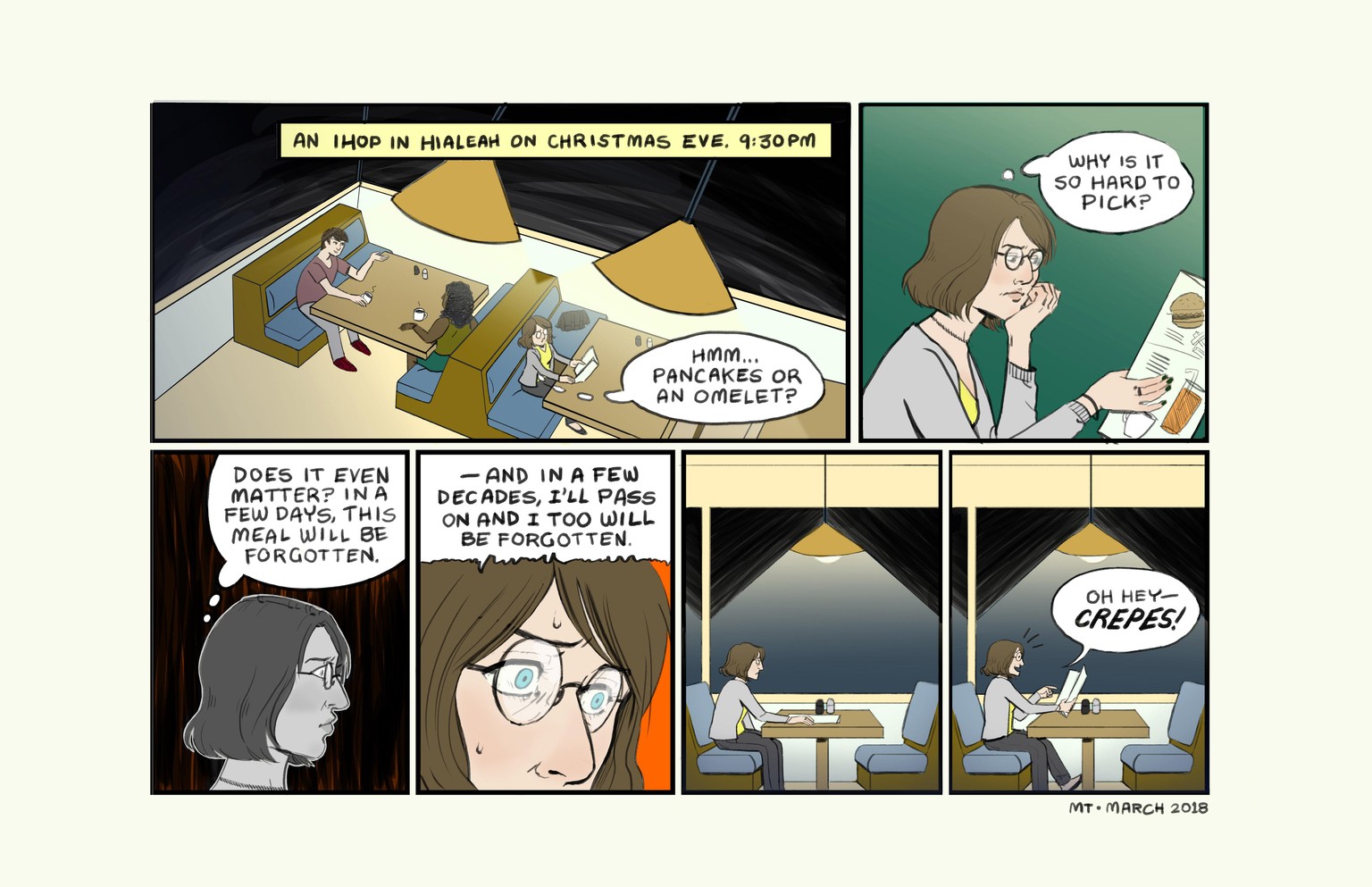 One Page Auto-Bio Comic (Teacher Sample) - image 1 - student project