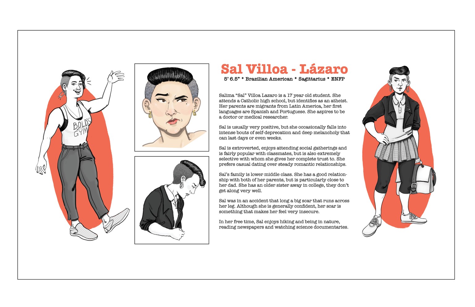 Character Biography (Teacher Sample) - image 1 - student project