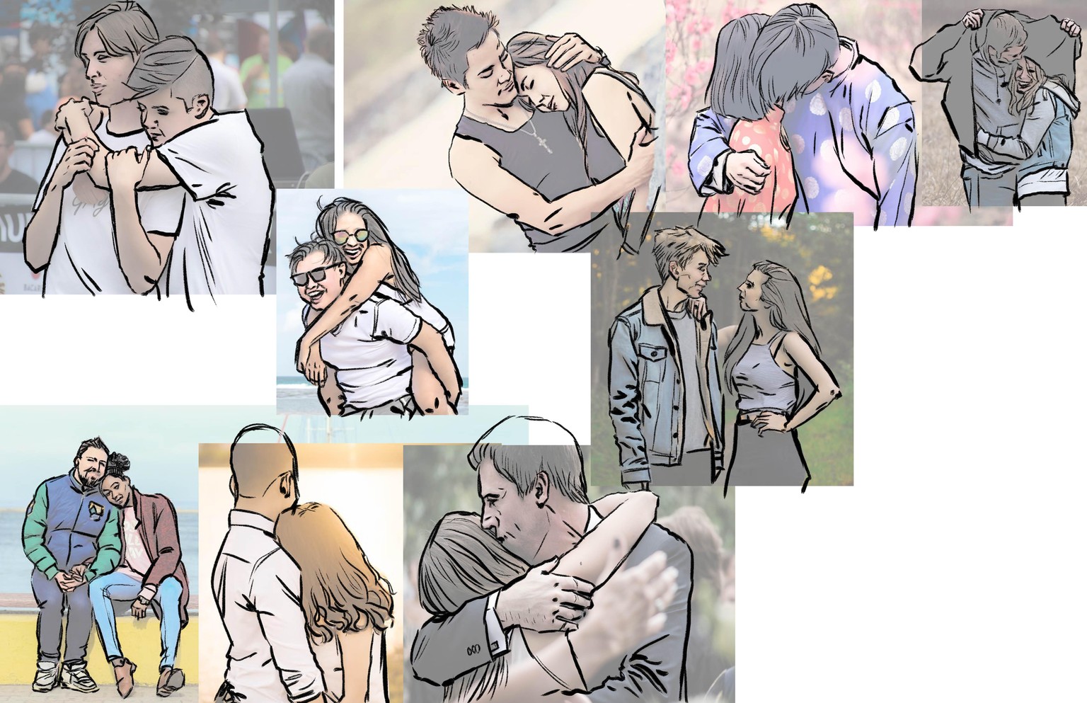 Analyzing Old Art and Redrawing It (Teacher Sample) - image 2 - student project