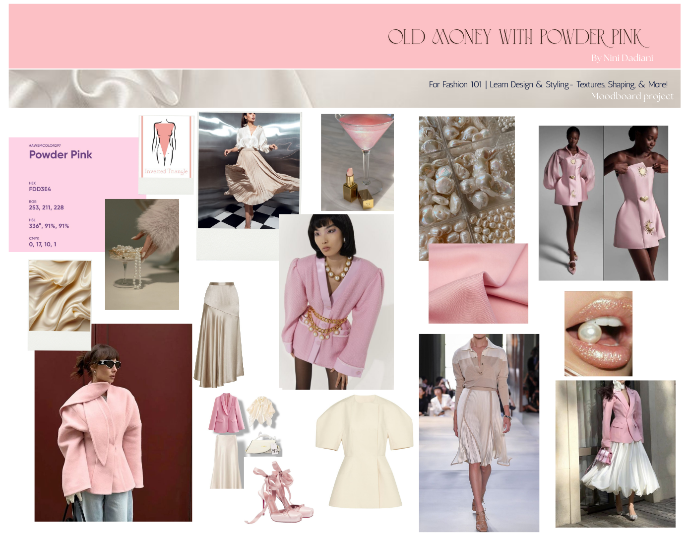 old money with powder pink - image 1 - student project
