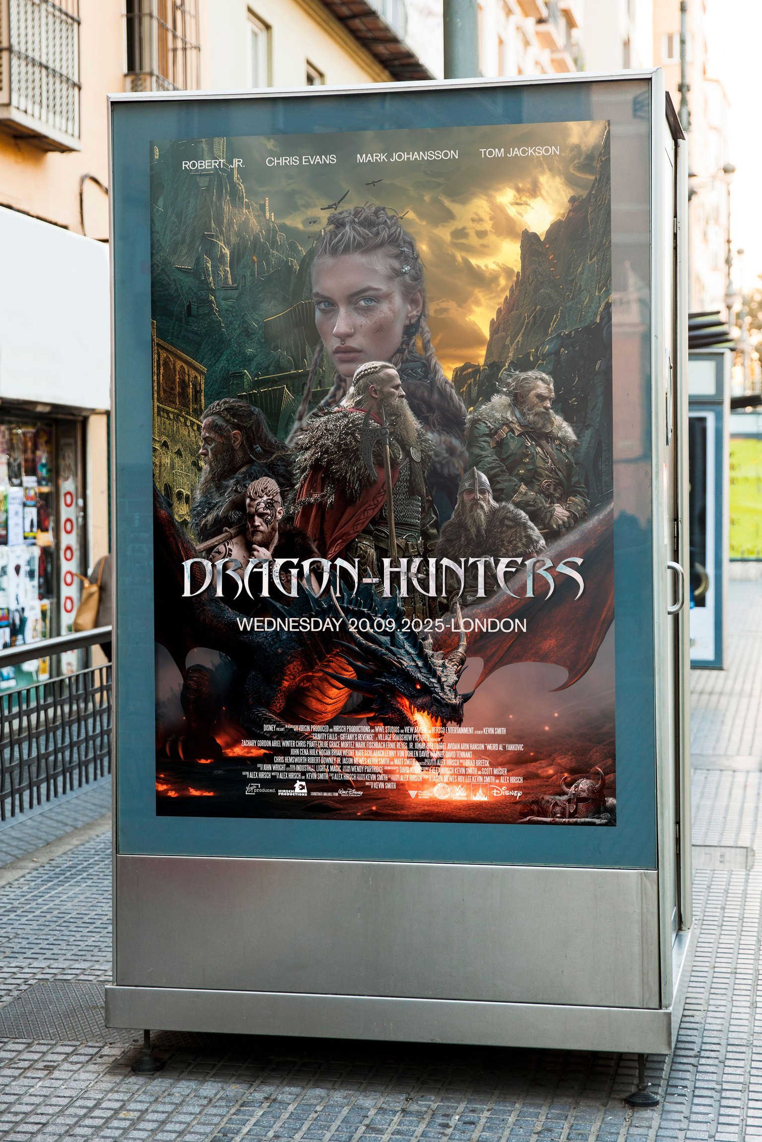Dragon-Hunters – Poster Overview - image 1 - student project