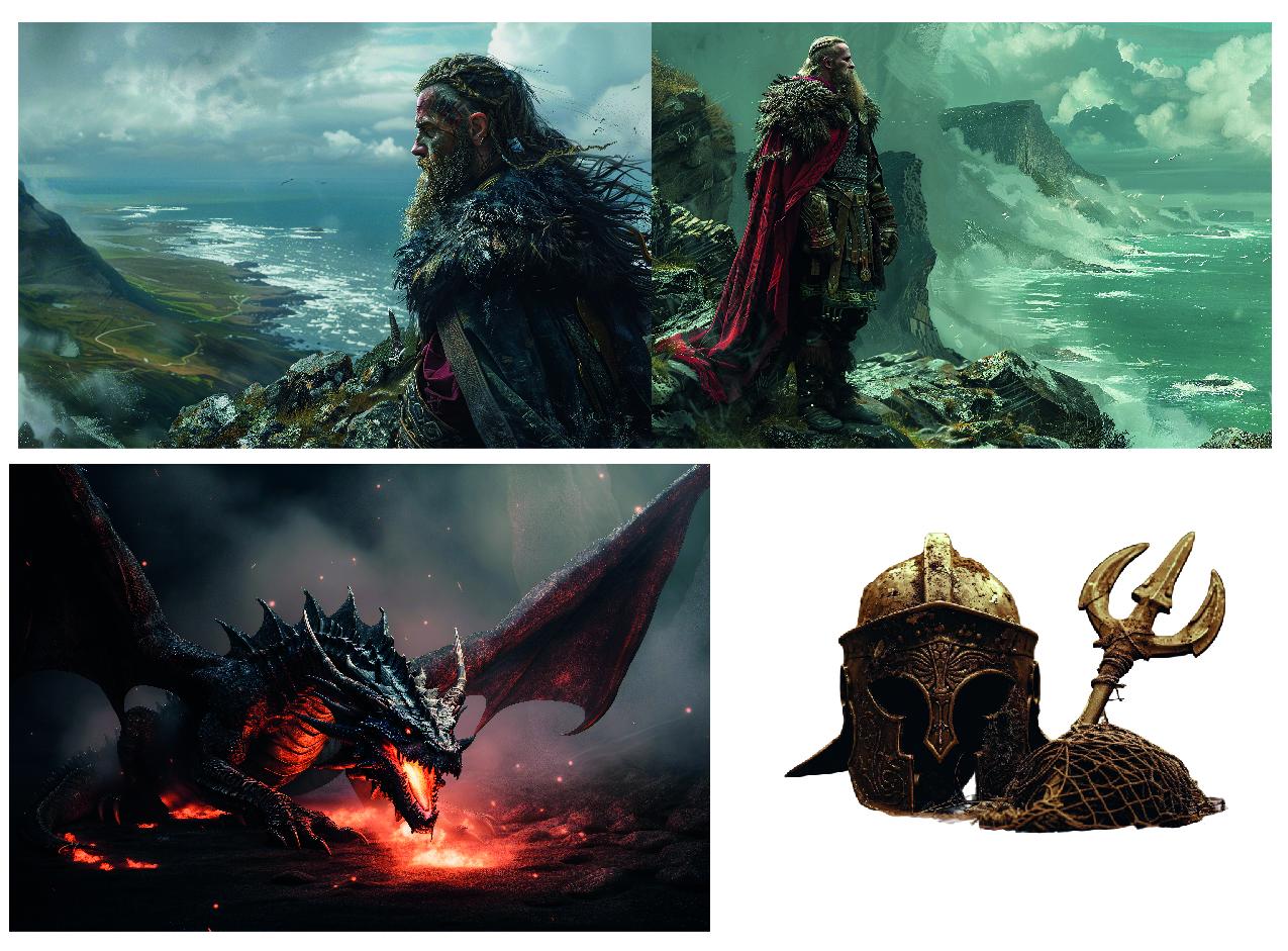 Dragon-Hunters – Poster Overview - image 3 - student project