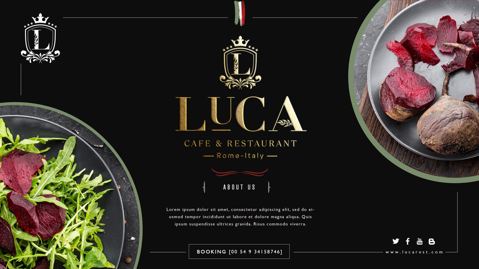 LUCA CAFE & RESTAURANT - image 12 - student project