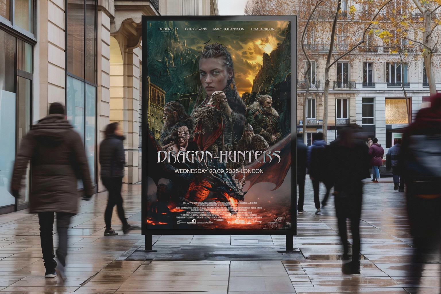 Dragon-Hunters – Poster Overview - image 5 - student project