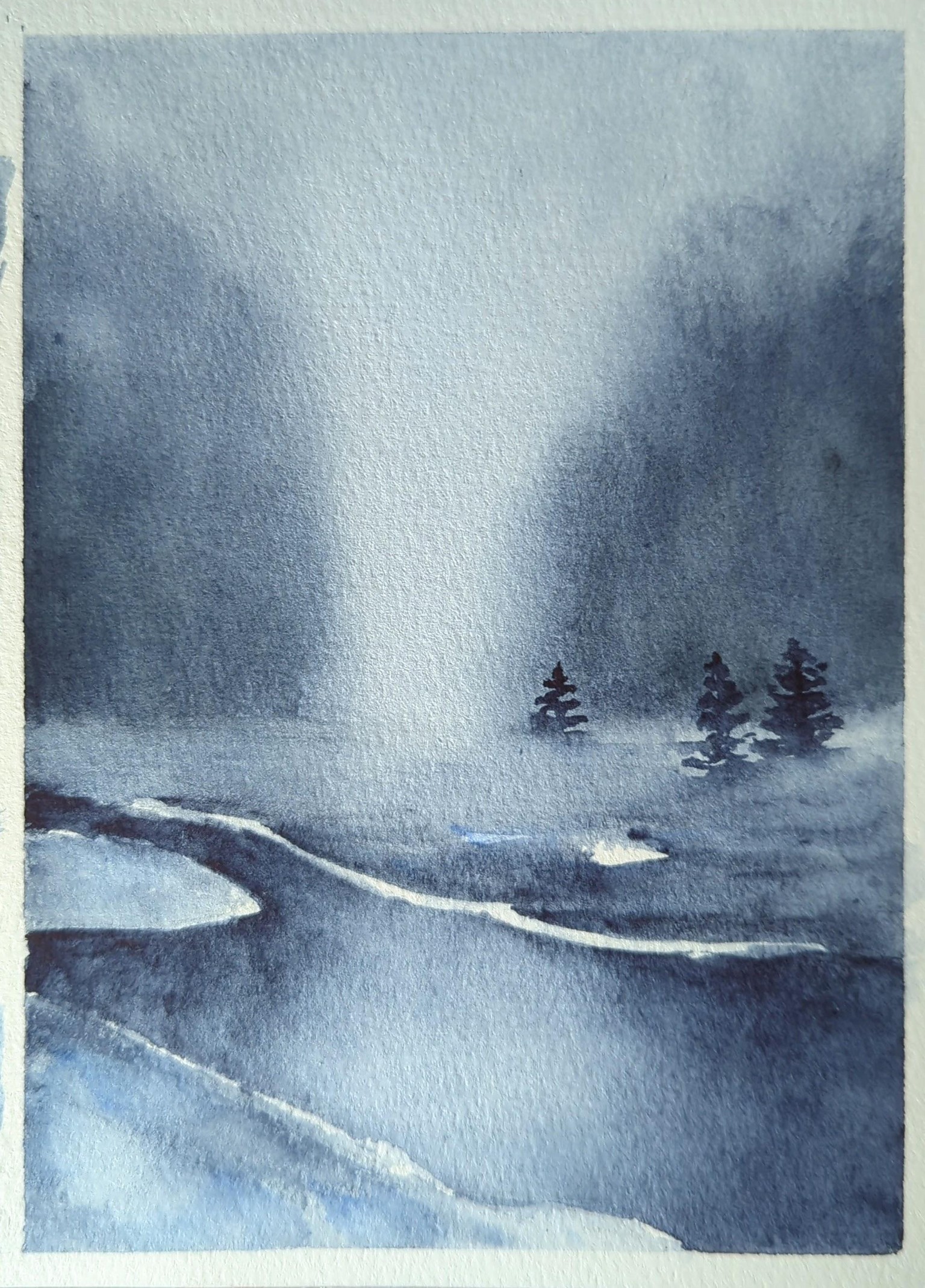 Moody landscape - image 1 - student project
