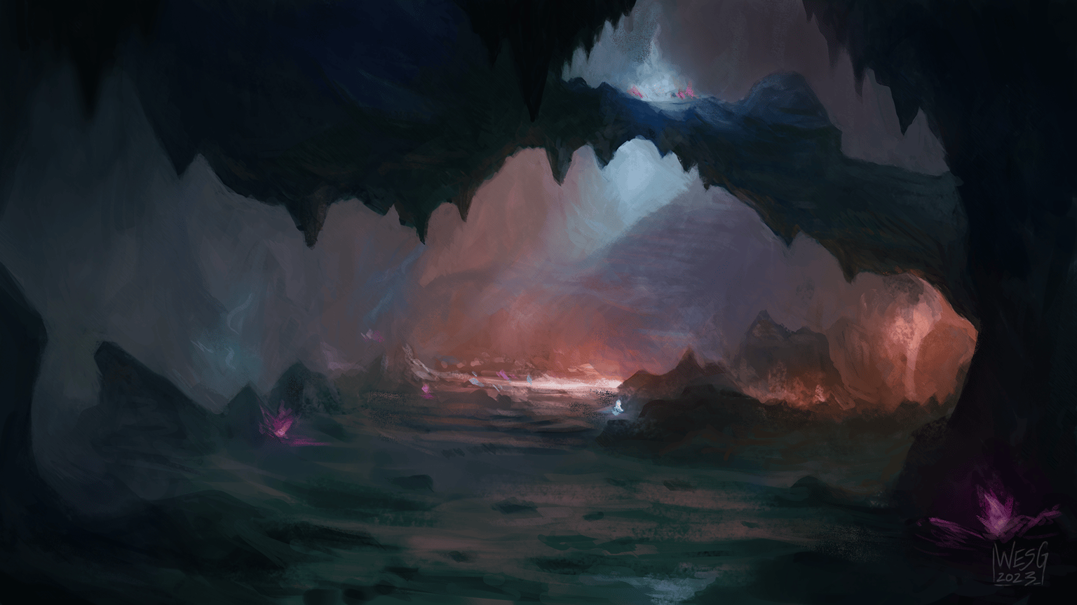 Cavern Exploration - image 1 - student project