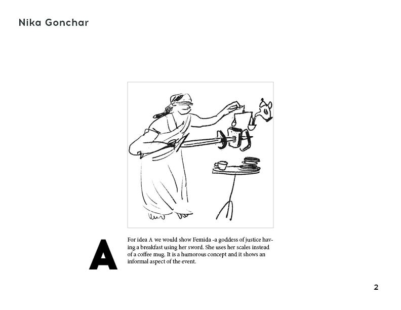 Editorial illustration - Presentation - image 2 - student project