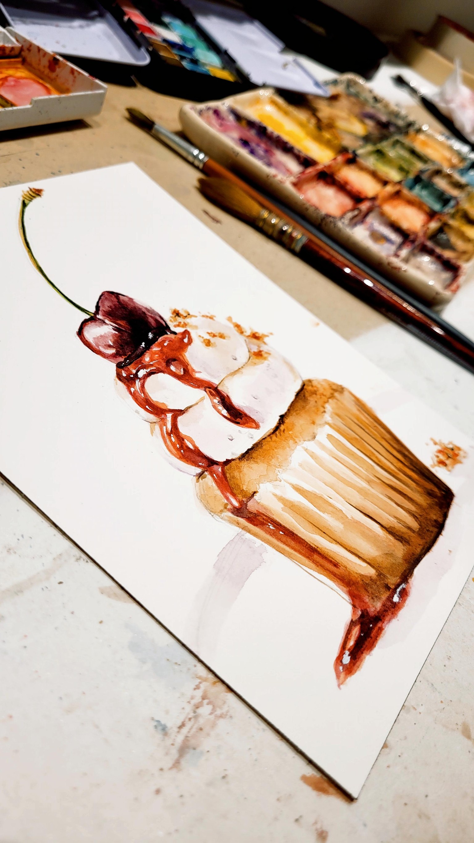 Muffin de cereza - image 2 - student project