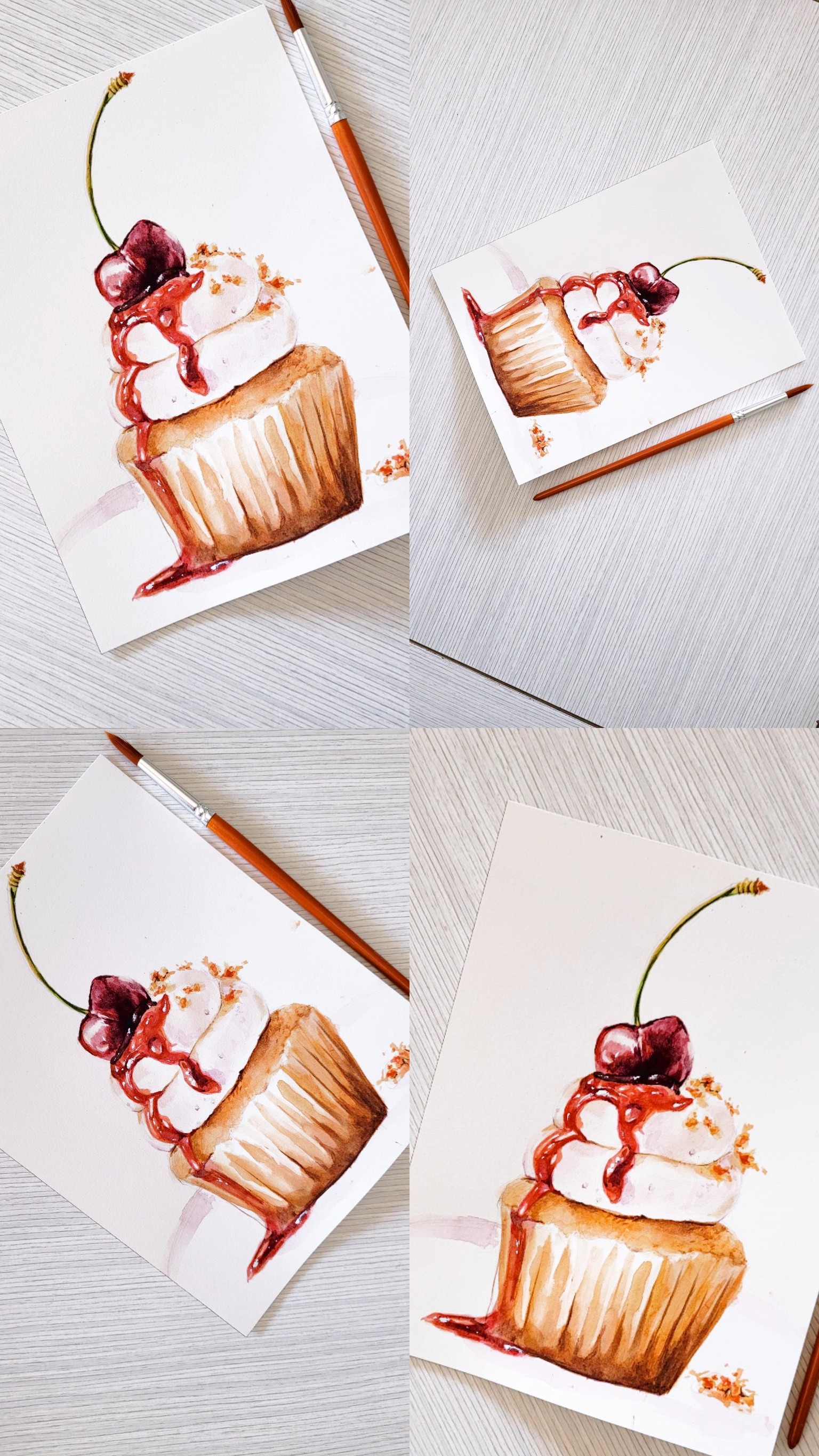 Muffin de cereza - image 1 - student project