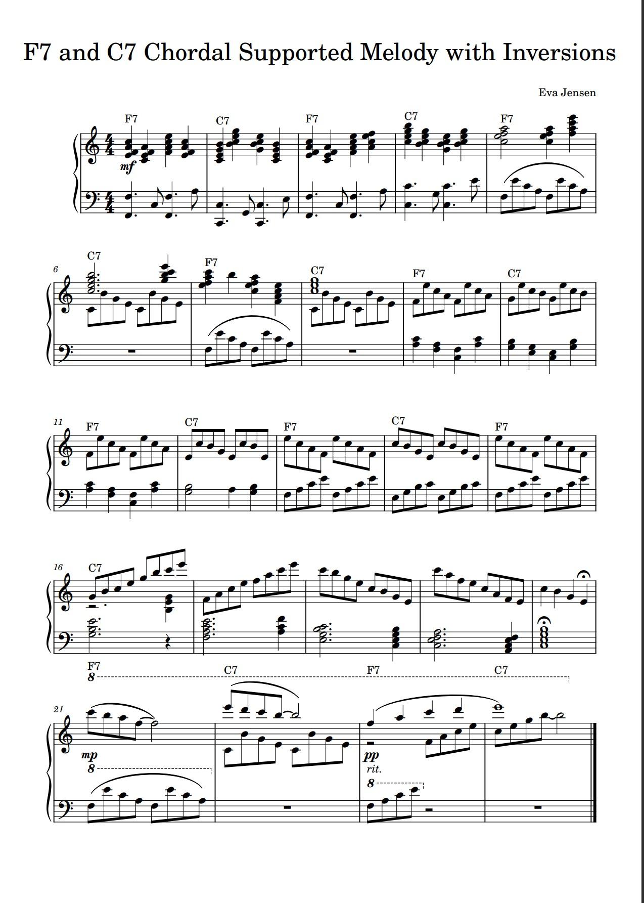 Creating Progressions - Lesson 3 - image 2 - student project