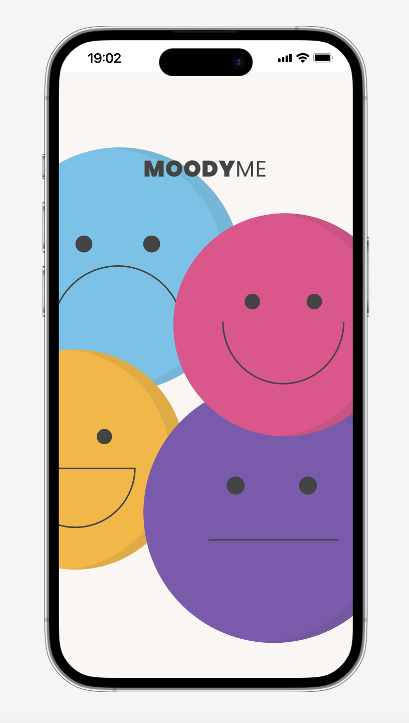 Moody Me app - image 1 - student project
