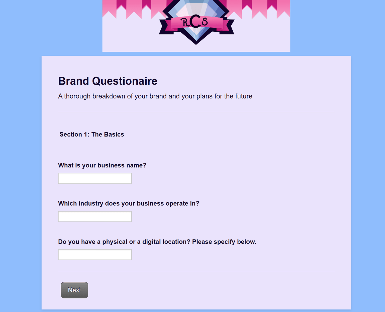 Questionaire Draft v1 - image 1 - student project