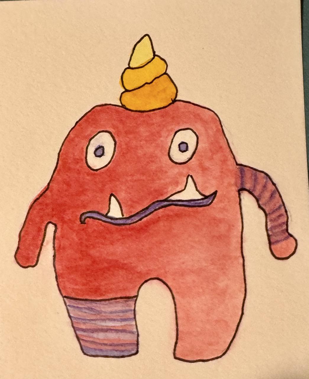 Monster in More than Minutes - My 2nd Try (and 3 originals) - image 1 - student project