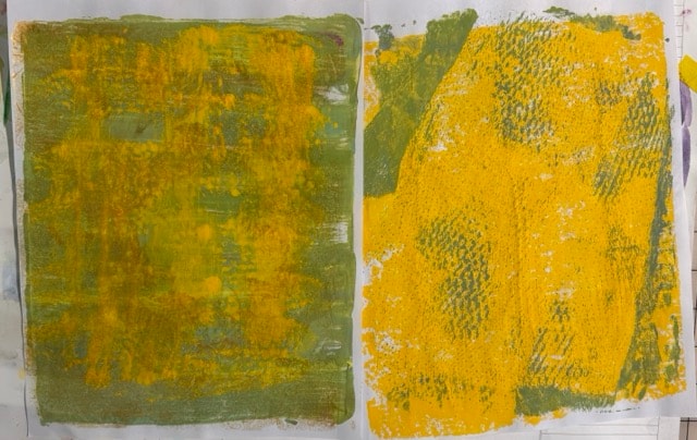 Gelli Plate Images - image 3 - student project