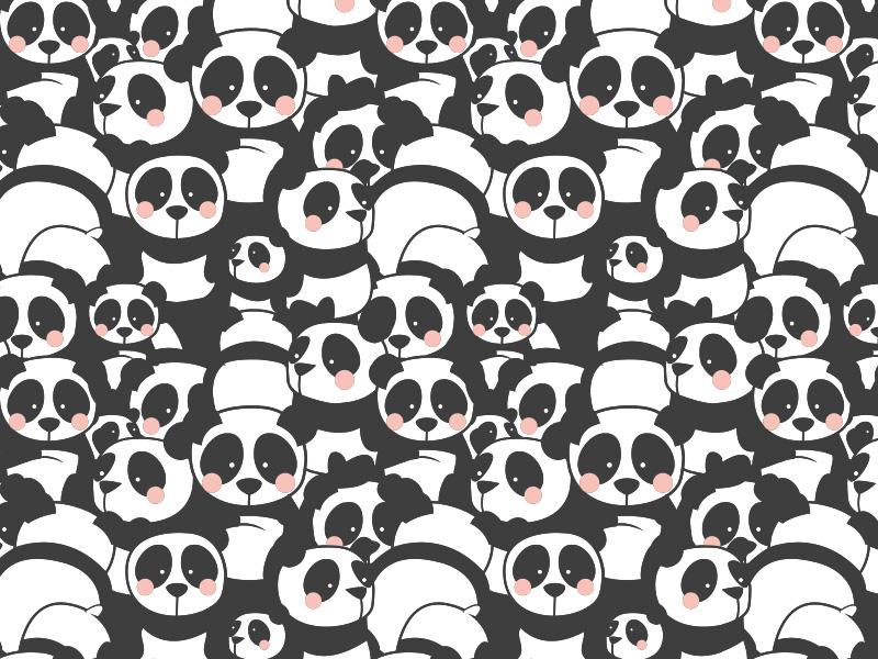 Pandamonium fabric pattern - image 4 - student project