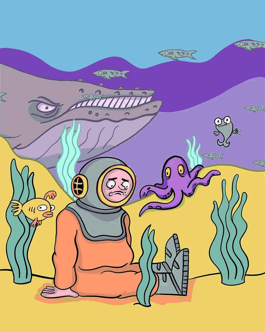 Swimming fish - image 1 - student project