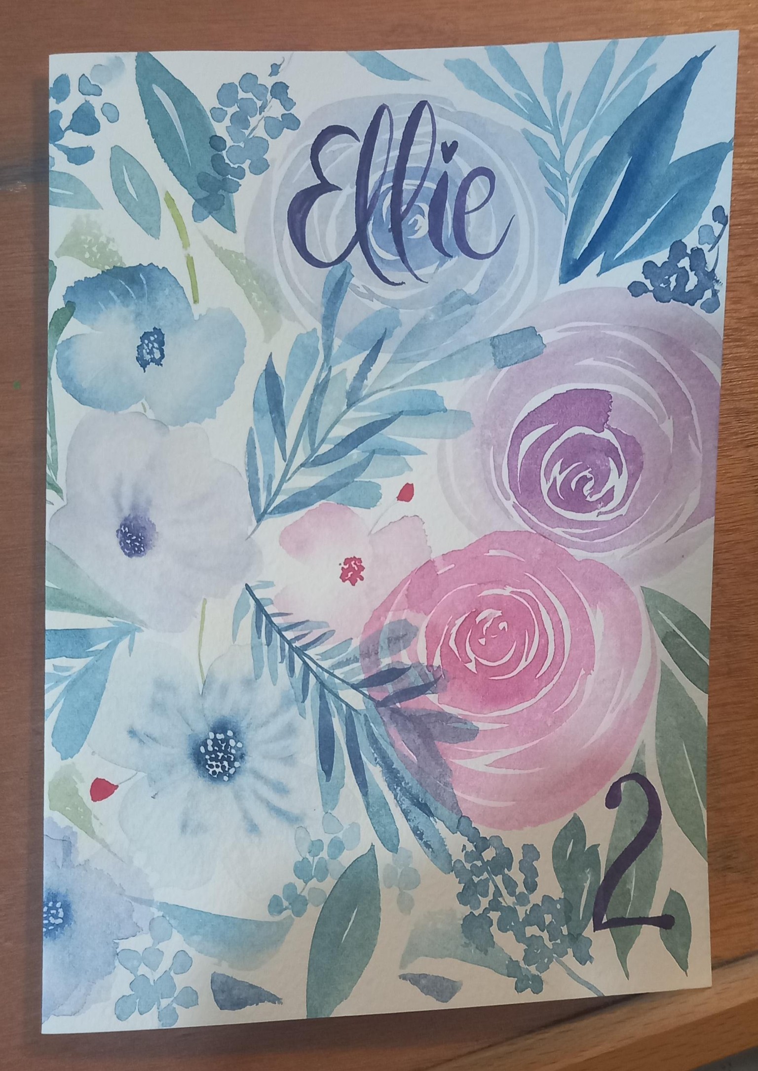 Birthday card - image 1 - student project