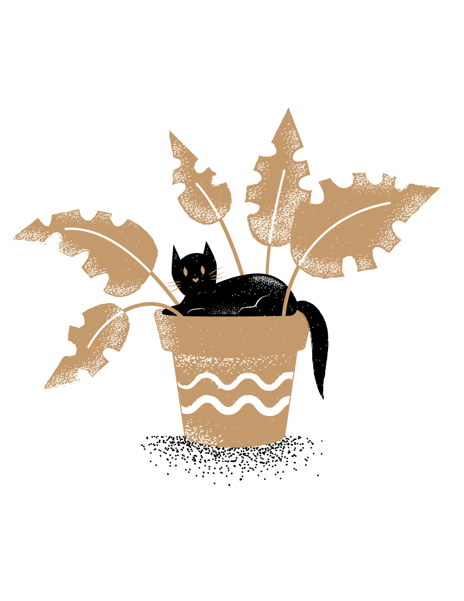 Textured cat - image 1 - student project