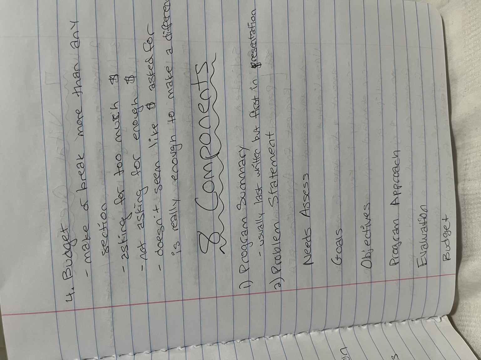 Grand Proposal Writing Notes - image 2 - student project