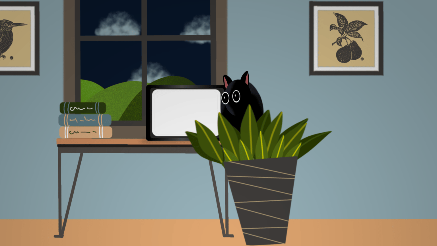 Tech-savvy cat - image 1 - student project