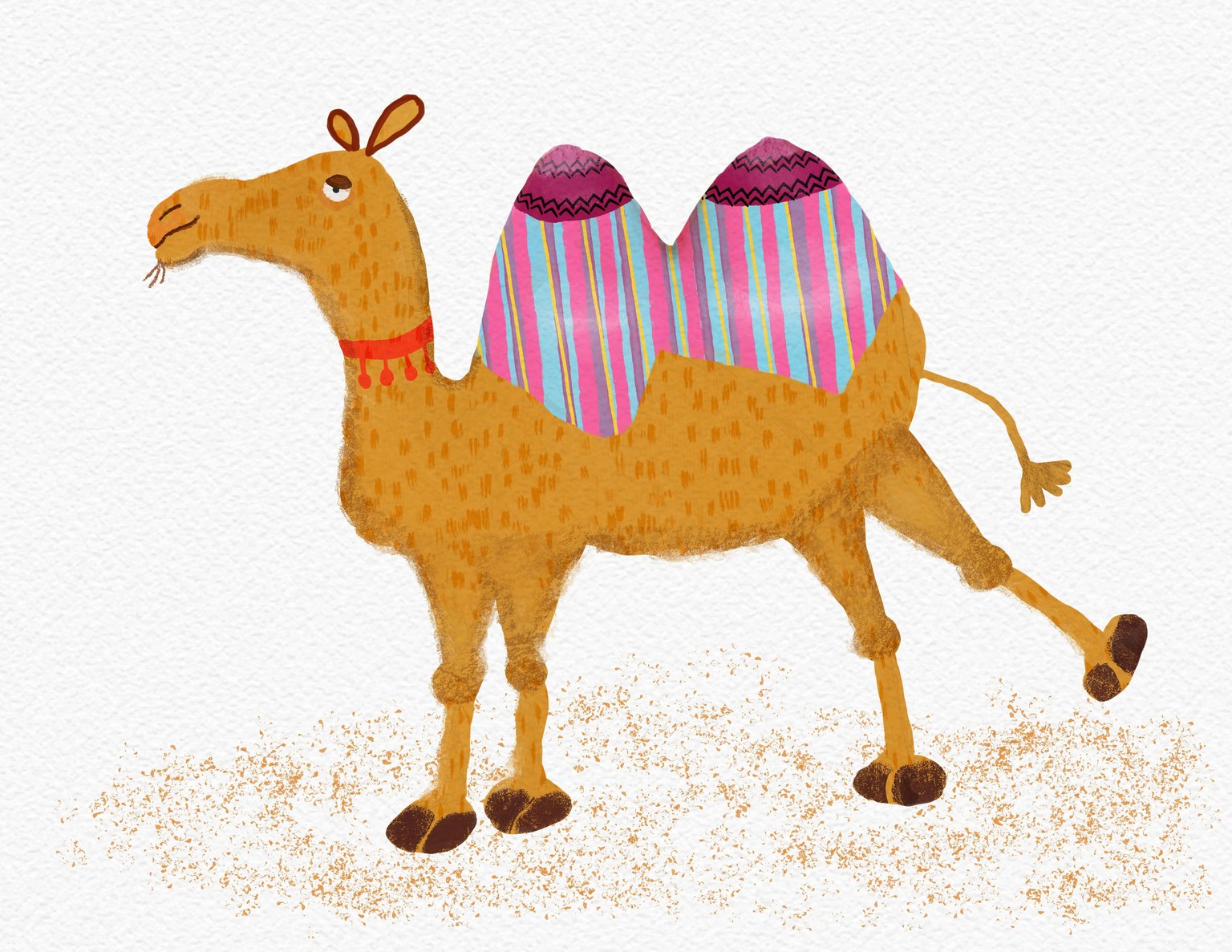 Camel and bird - image 2 - student project