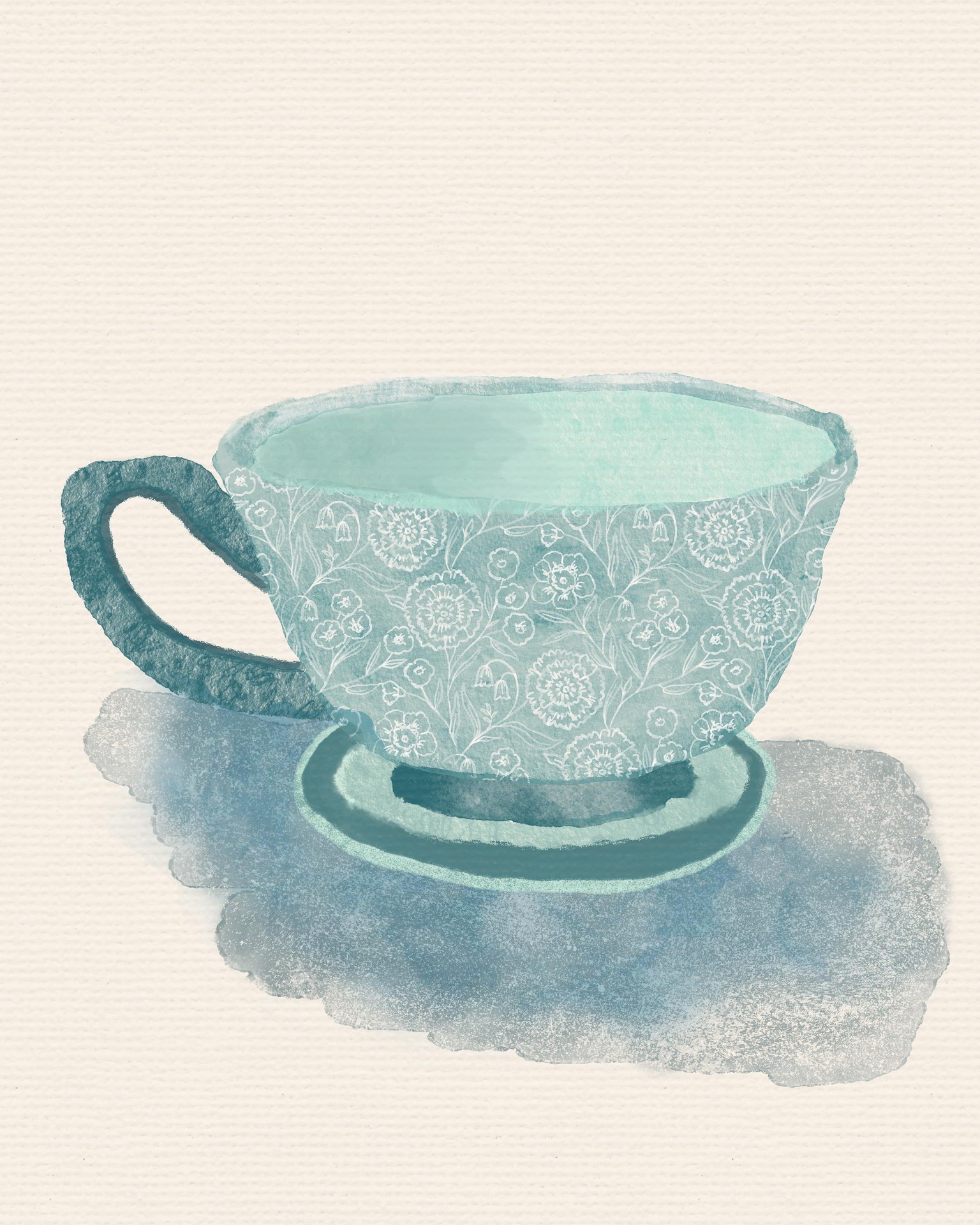 A blend of different teacups - image 3 - student project
