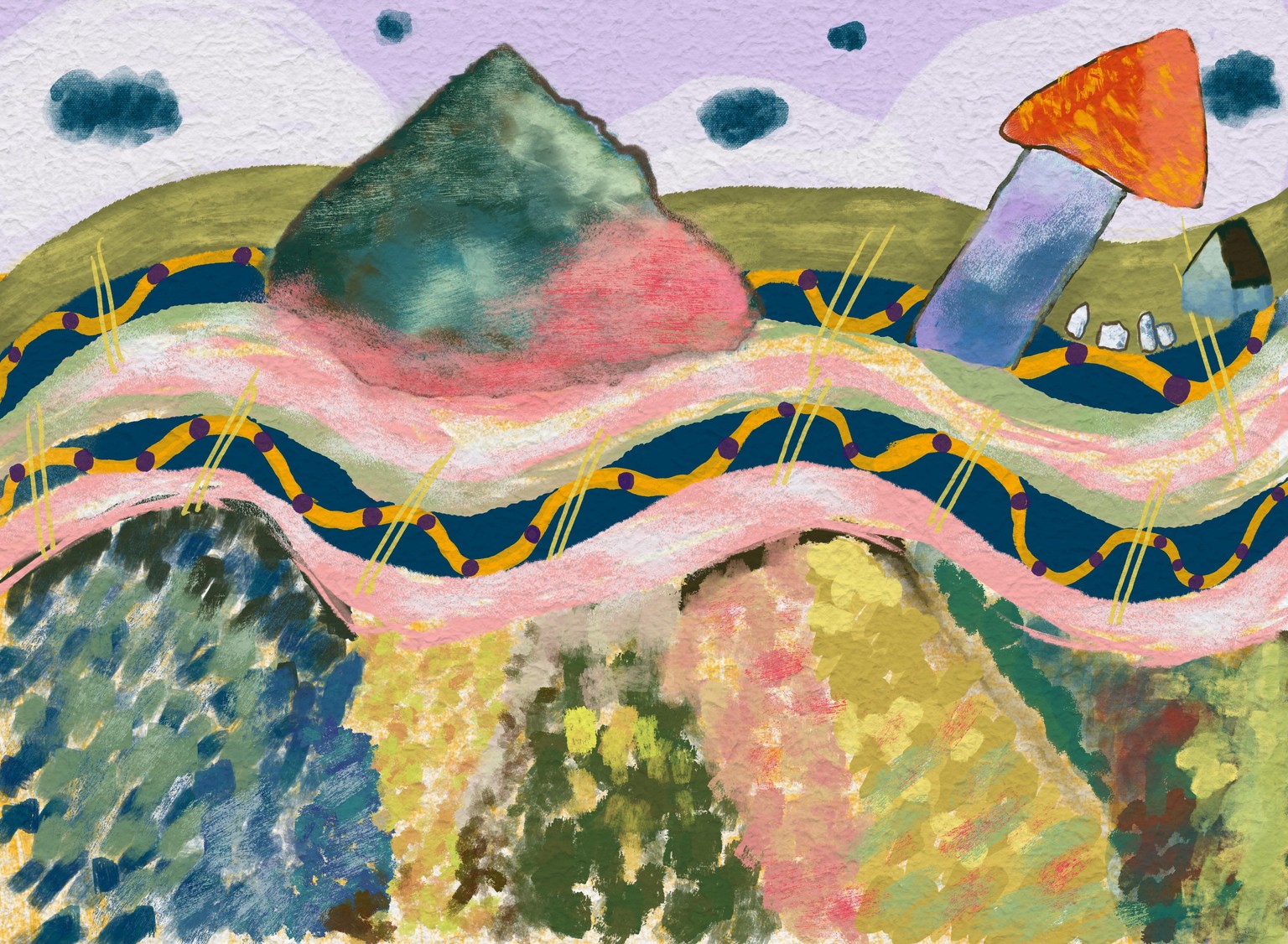 Kandinsky inspired - image 1 - student project