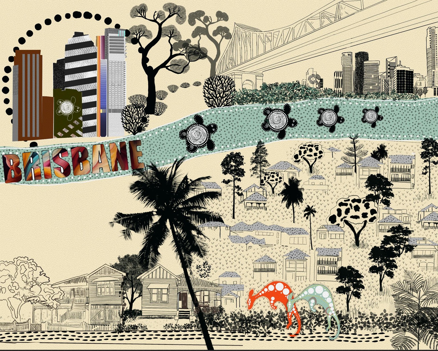 Brissie - Weatherboard homes and high rise buildings - image 1 - student project