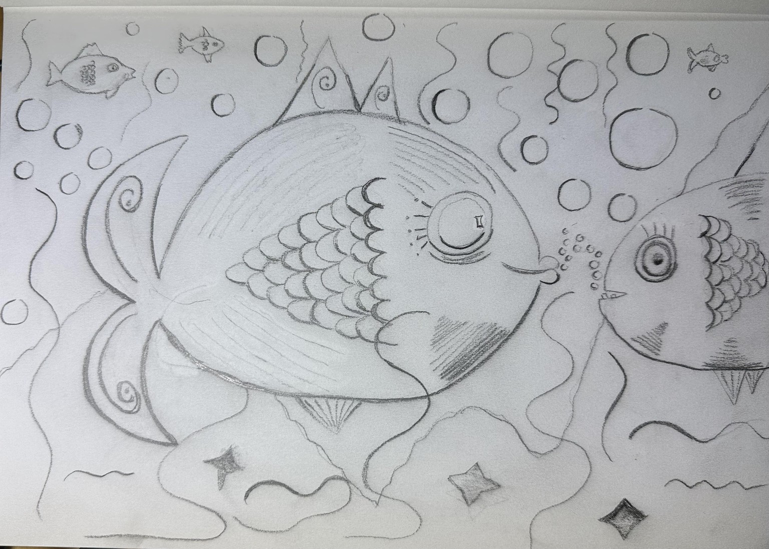 Fish on the line(s) - image 1 - student project