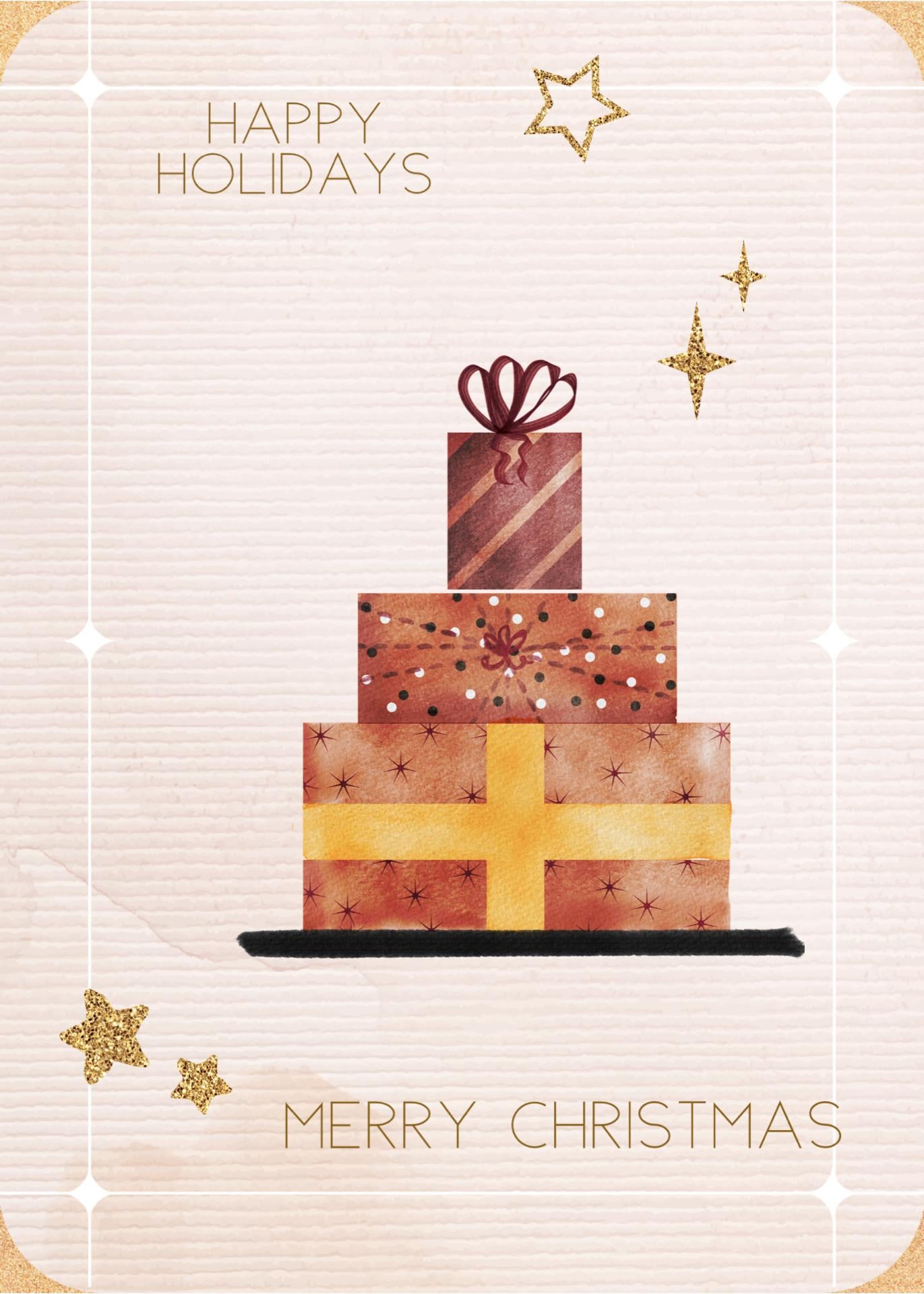 Happy holidays cards - image 2 - student project