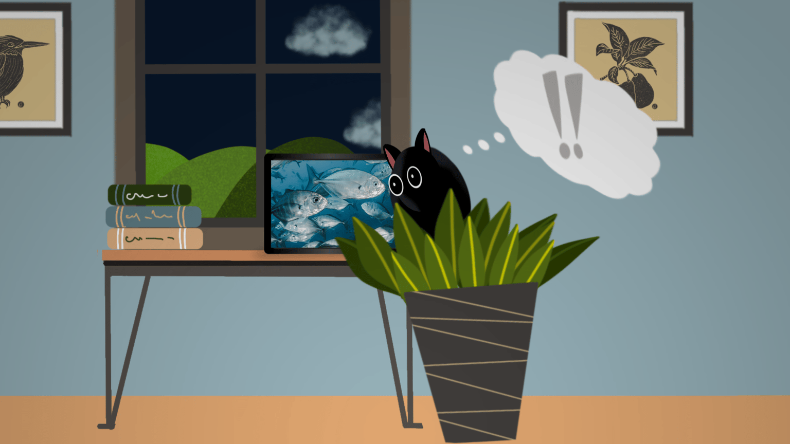 Tech-savvy cat - image 2 - student project