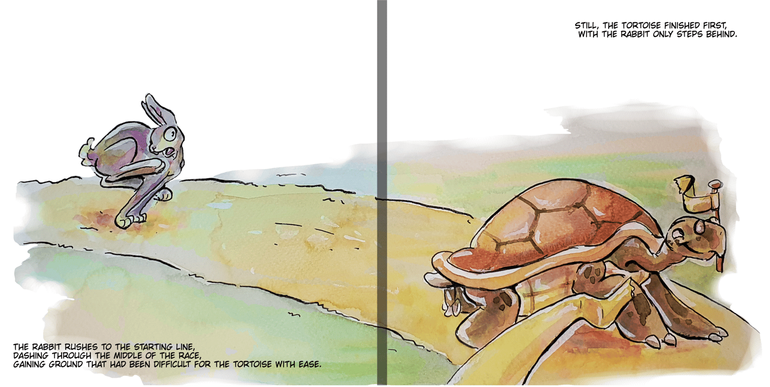The Hare and the Tortoise - image 1 - student project