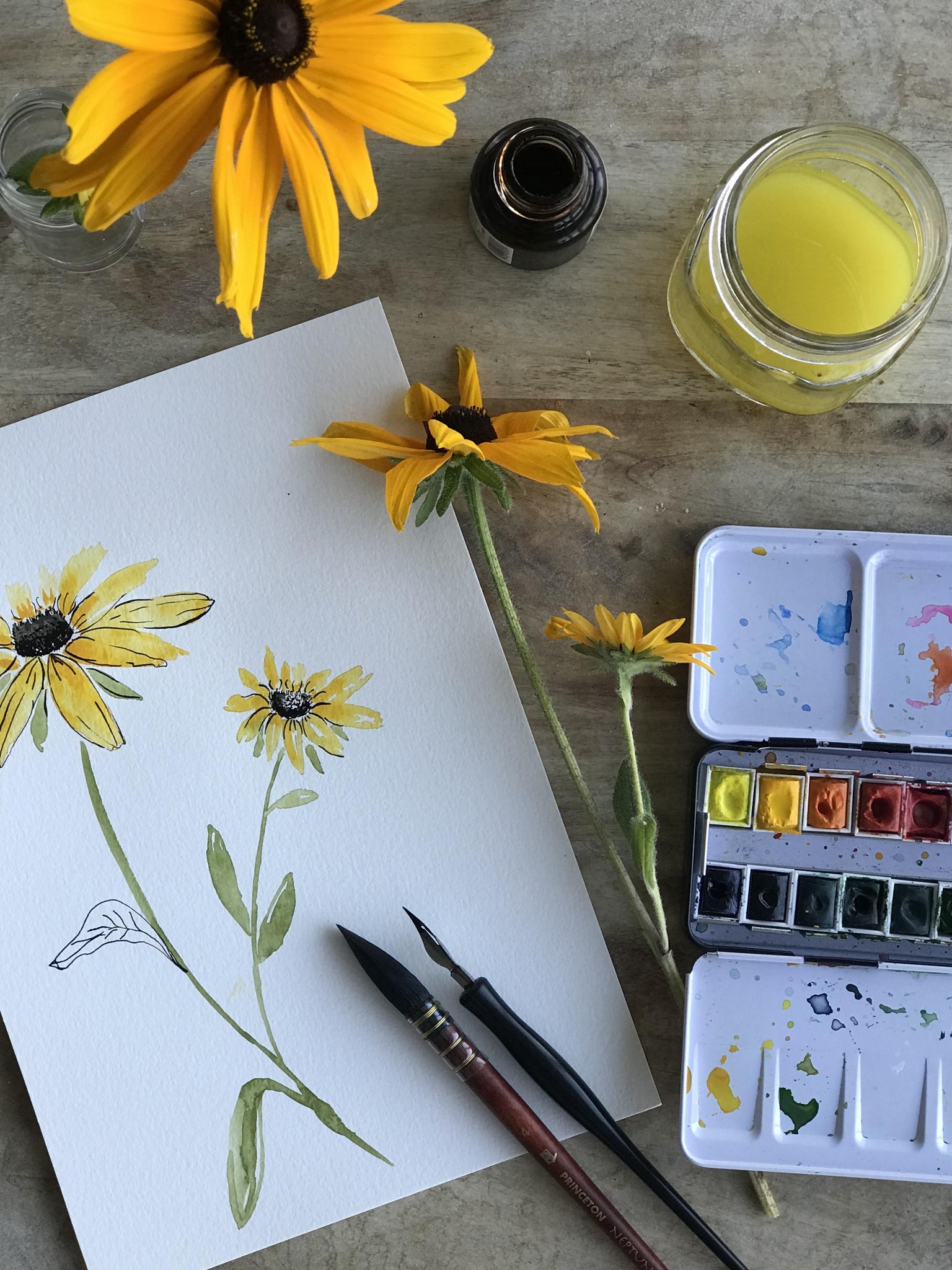 Black-eyed Susan, Butterfly Bush & Gomphrena Projects! - image 8 - student project