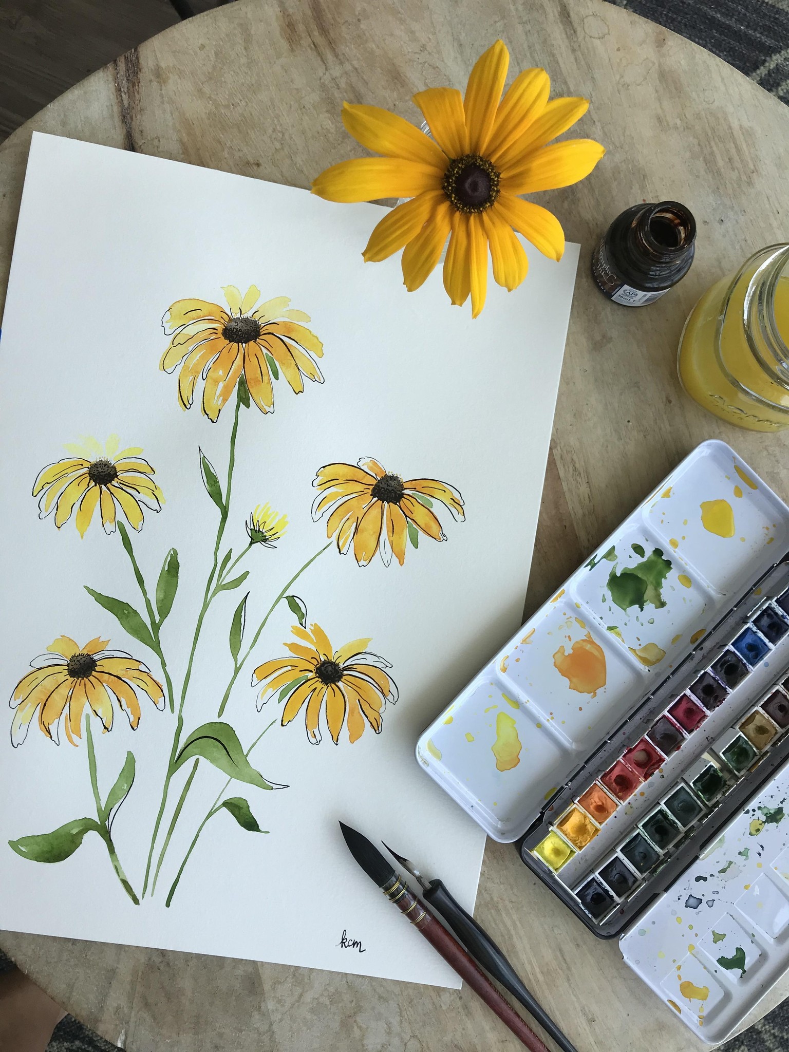 Black-eyed Susan, Butterfly Bush & Gomphrena Projects! - image 11 - student project