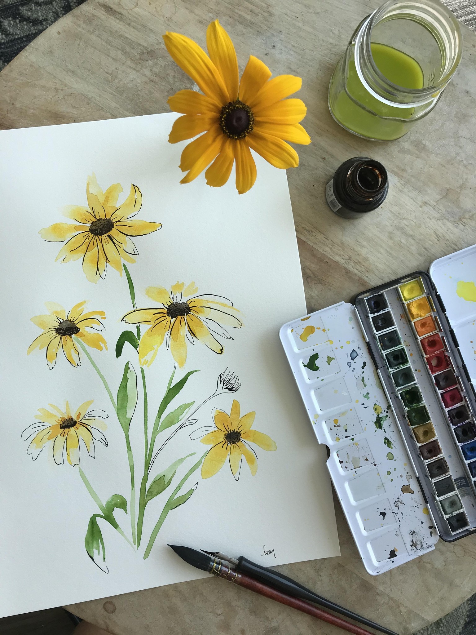 Black-eyed Susan, Butterfly Bush & Gomphrena Projects! - image 10 - student project