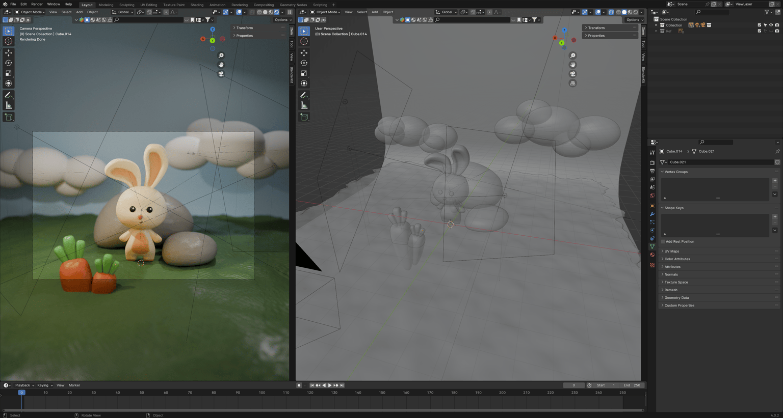 Clay Bunny - image 3 - student project