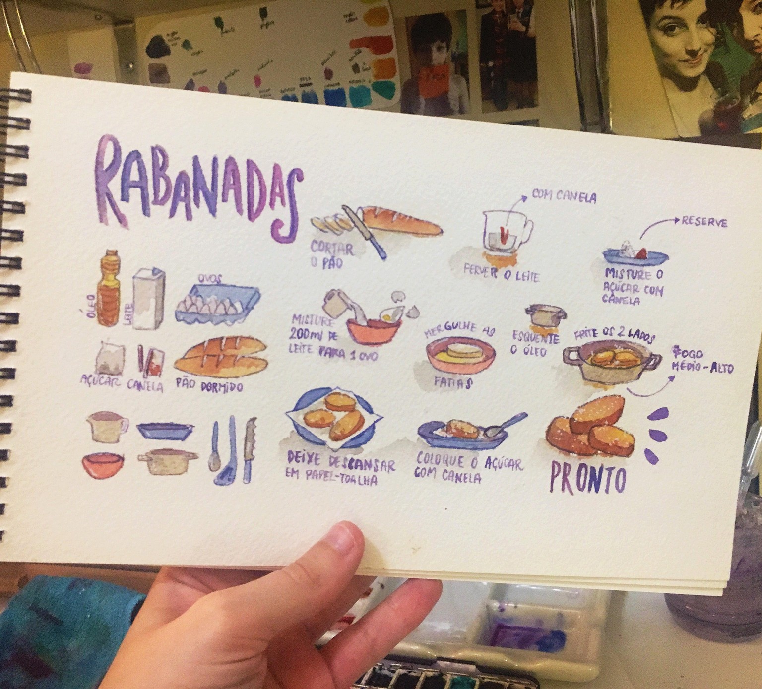 Brazilian version of french toast recipe - image 1 - student project
