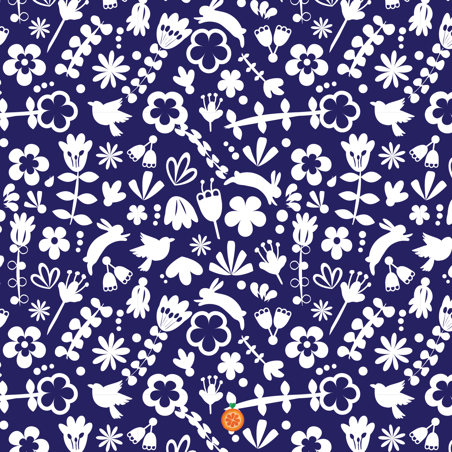 Folk Art Pattern - image 2 - student project