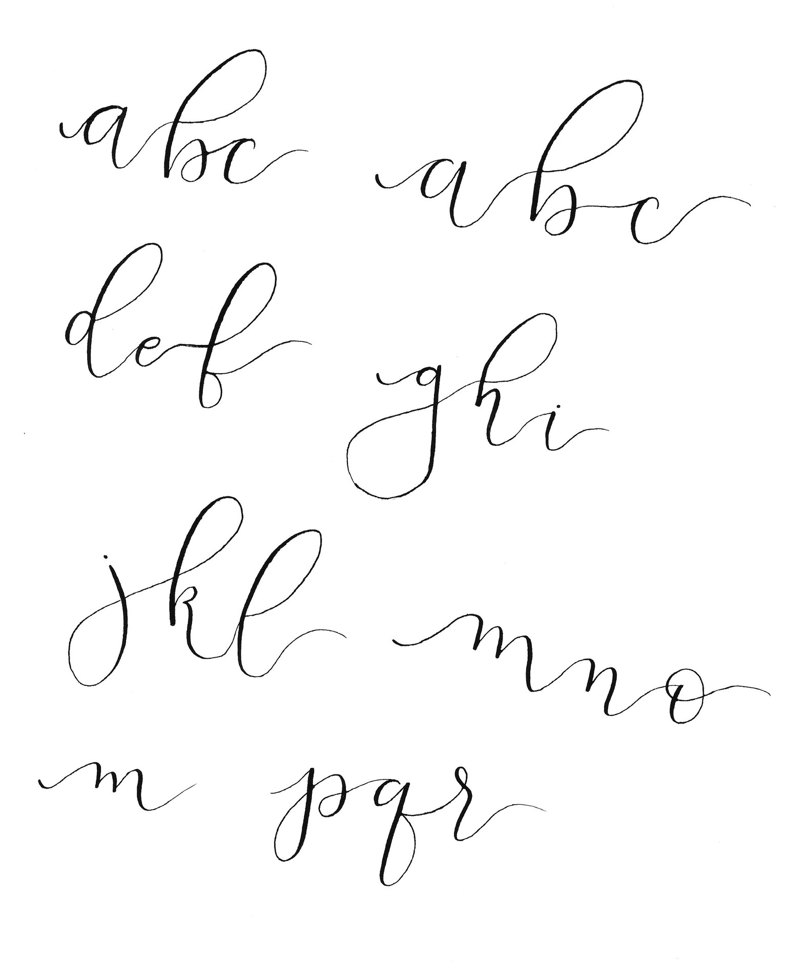 How to Advance your Modern Calligraphy Skill! - image 4 - student project