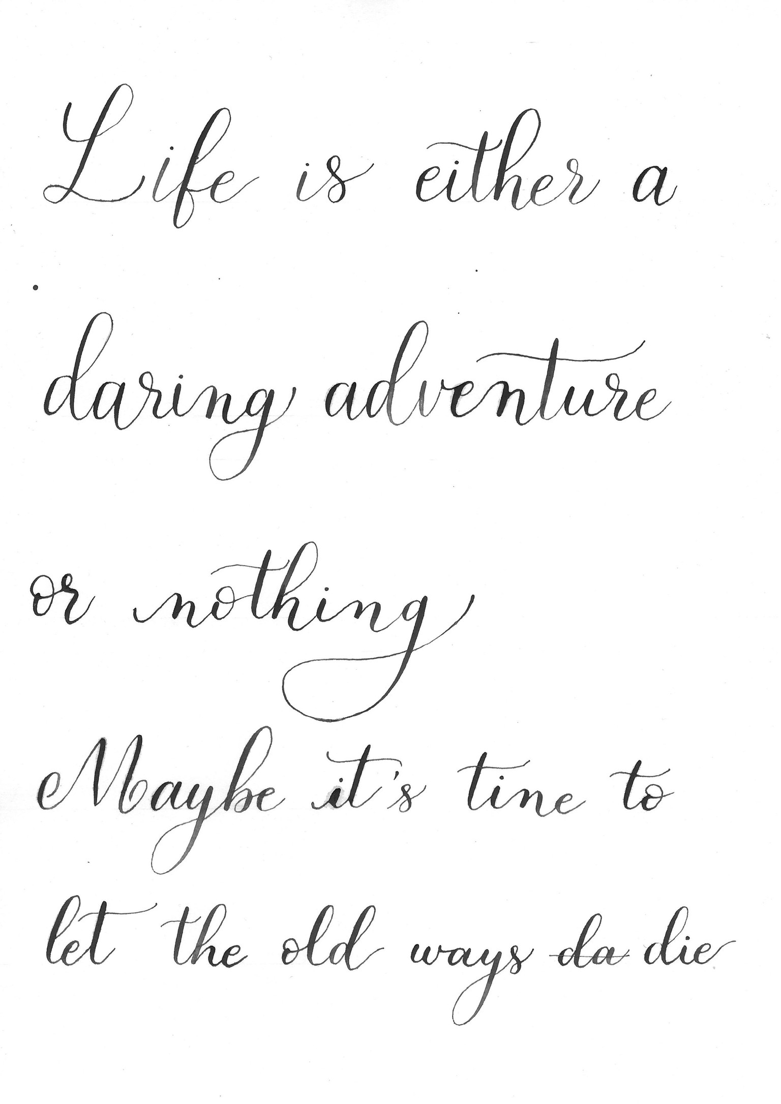 How to Advance your Modern Calligraphy Skill! - image 9 - student project