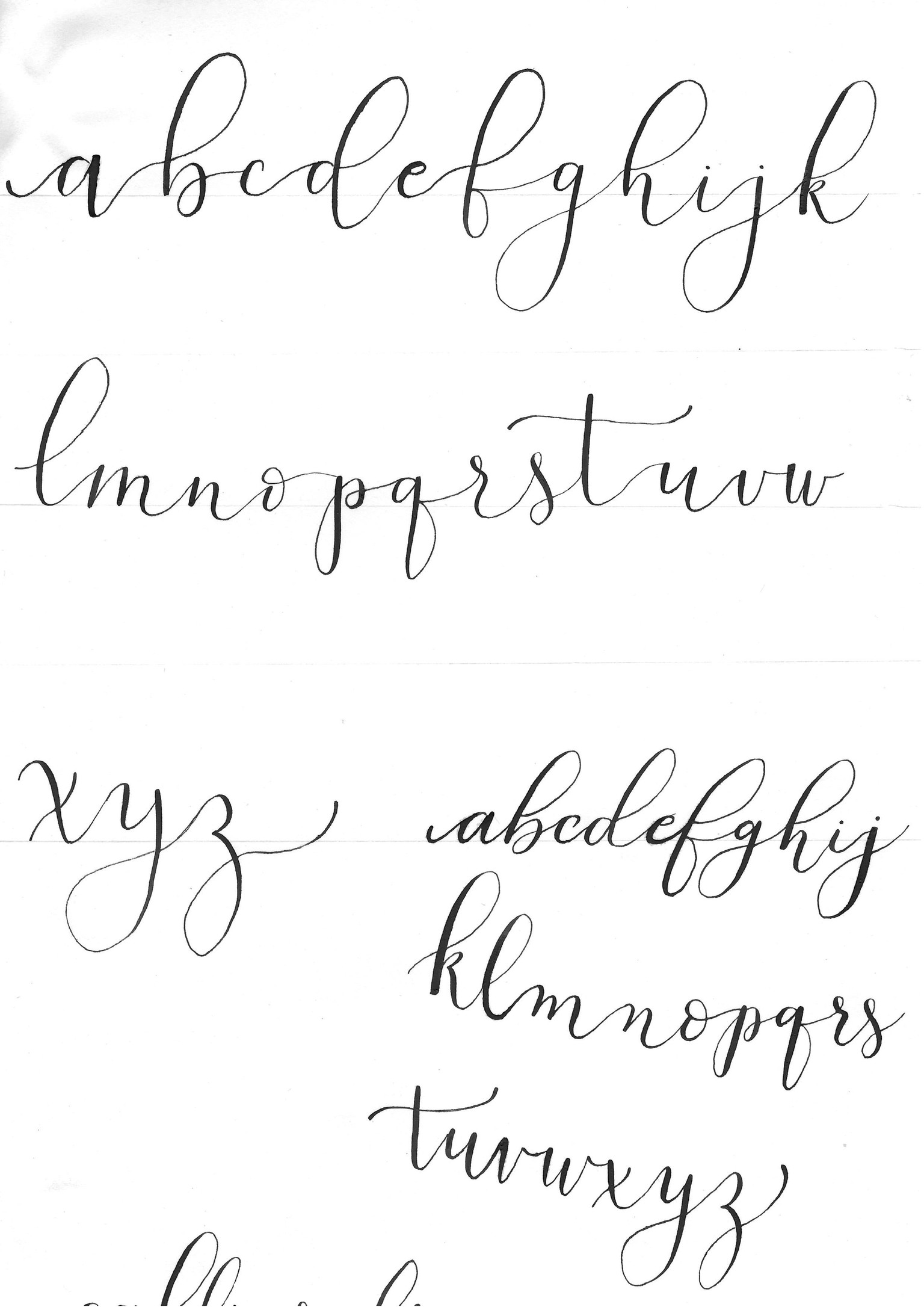 How to Advance your Modern Calligraphy Skill! - image 7 - student project