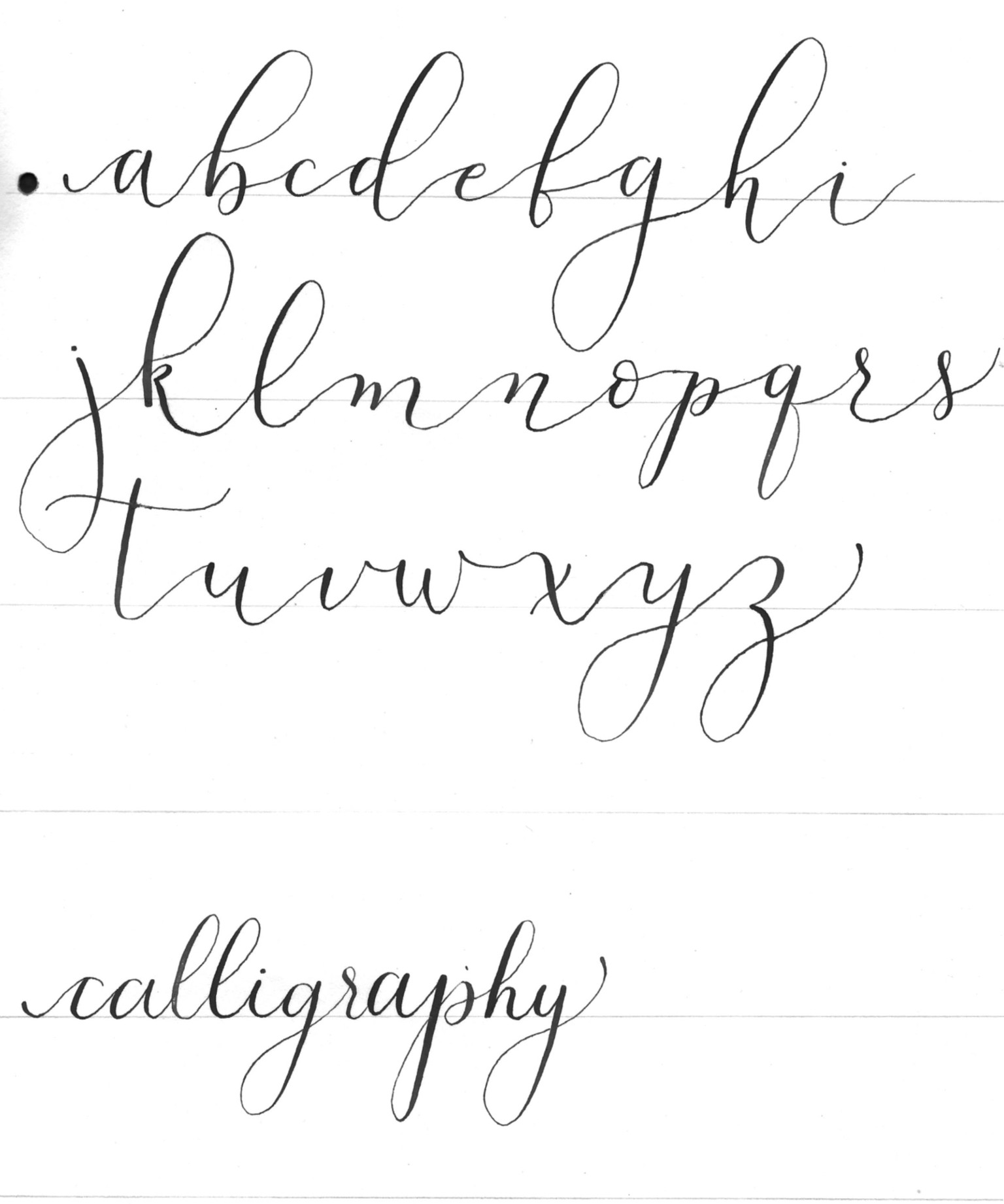 How to Advance your Modern Calligraphy Skill! - image 8 - student project