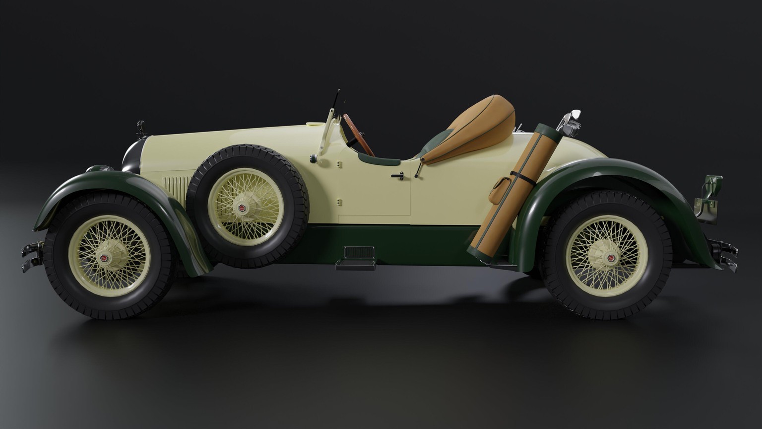 Classic Car (Kissel Gold Bug) - image 2 - student project