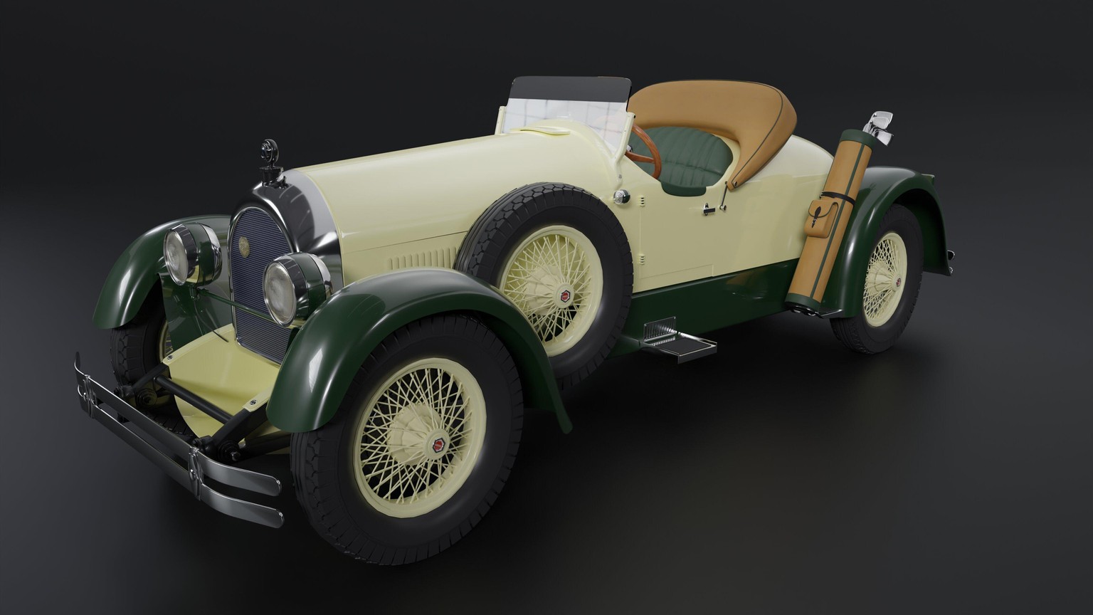 Classic Car (Kissel Gold Bug) - image 1 - student project