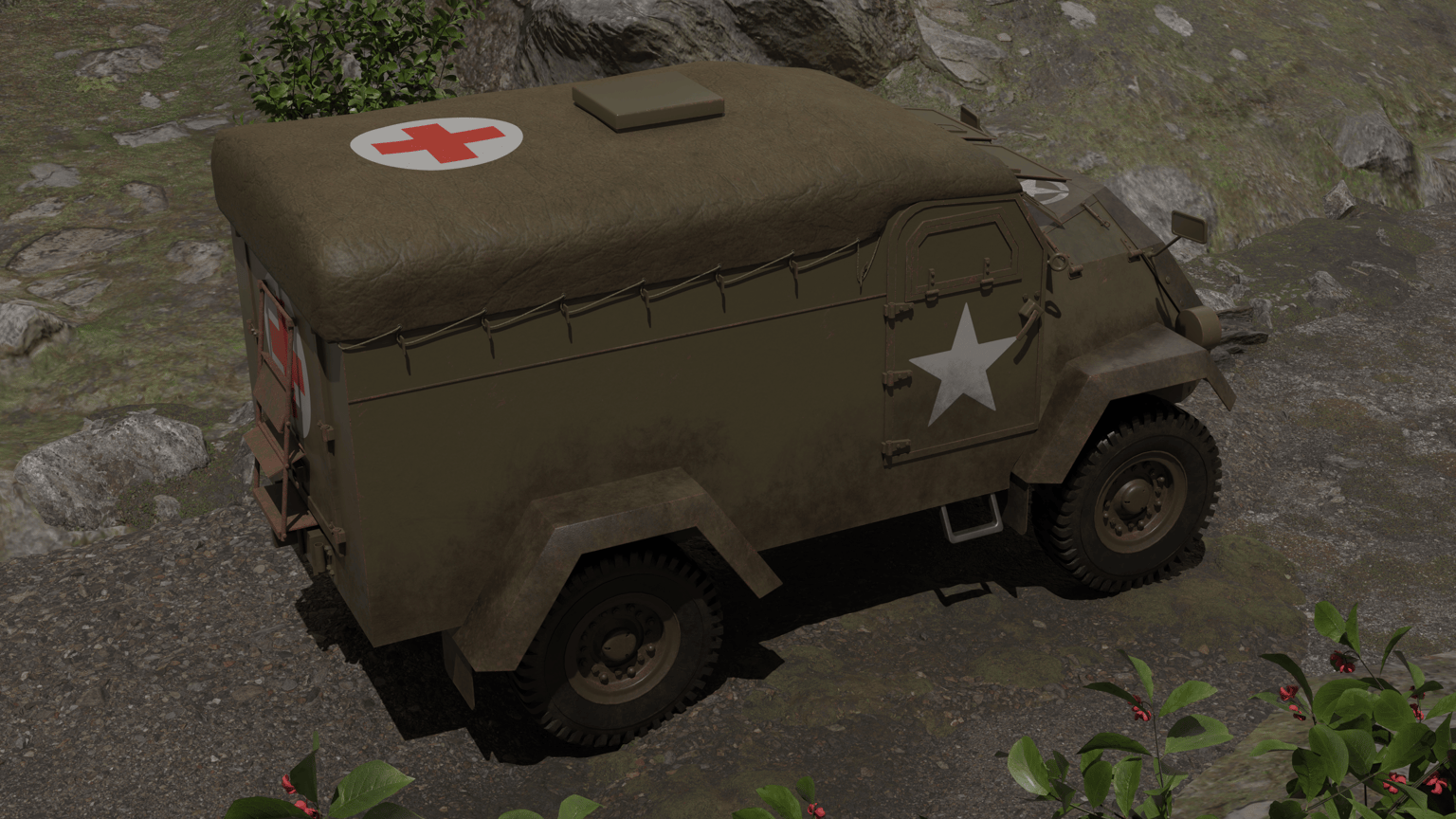 Ambulance car (CC15TA) - image 4 - student project