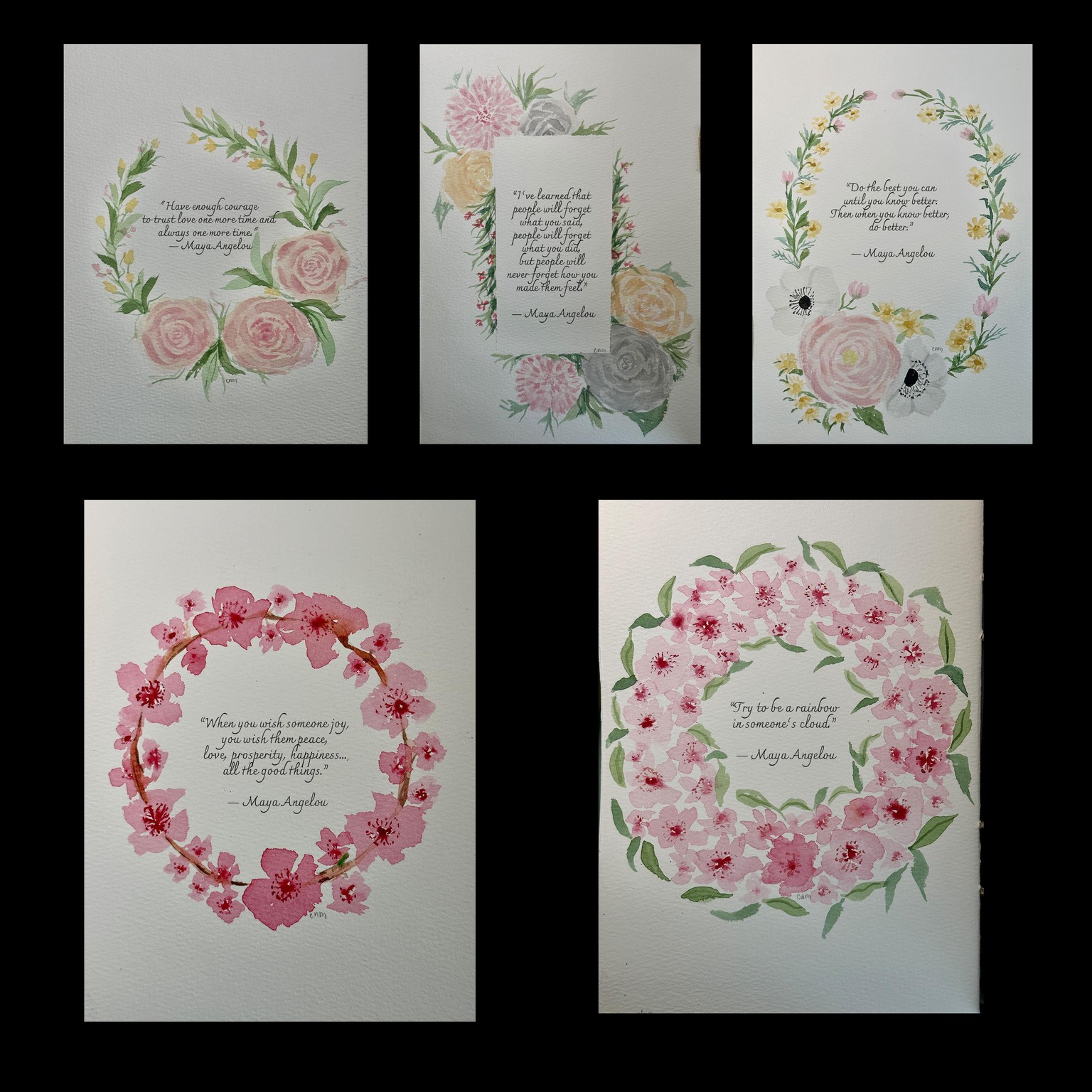 Floral wreath - image 1 - student project