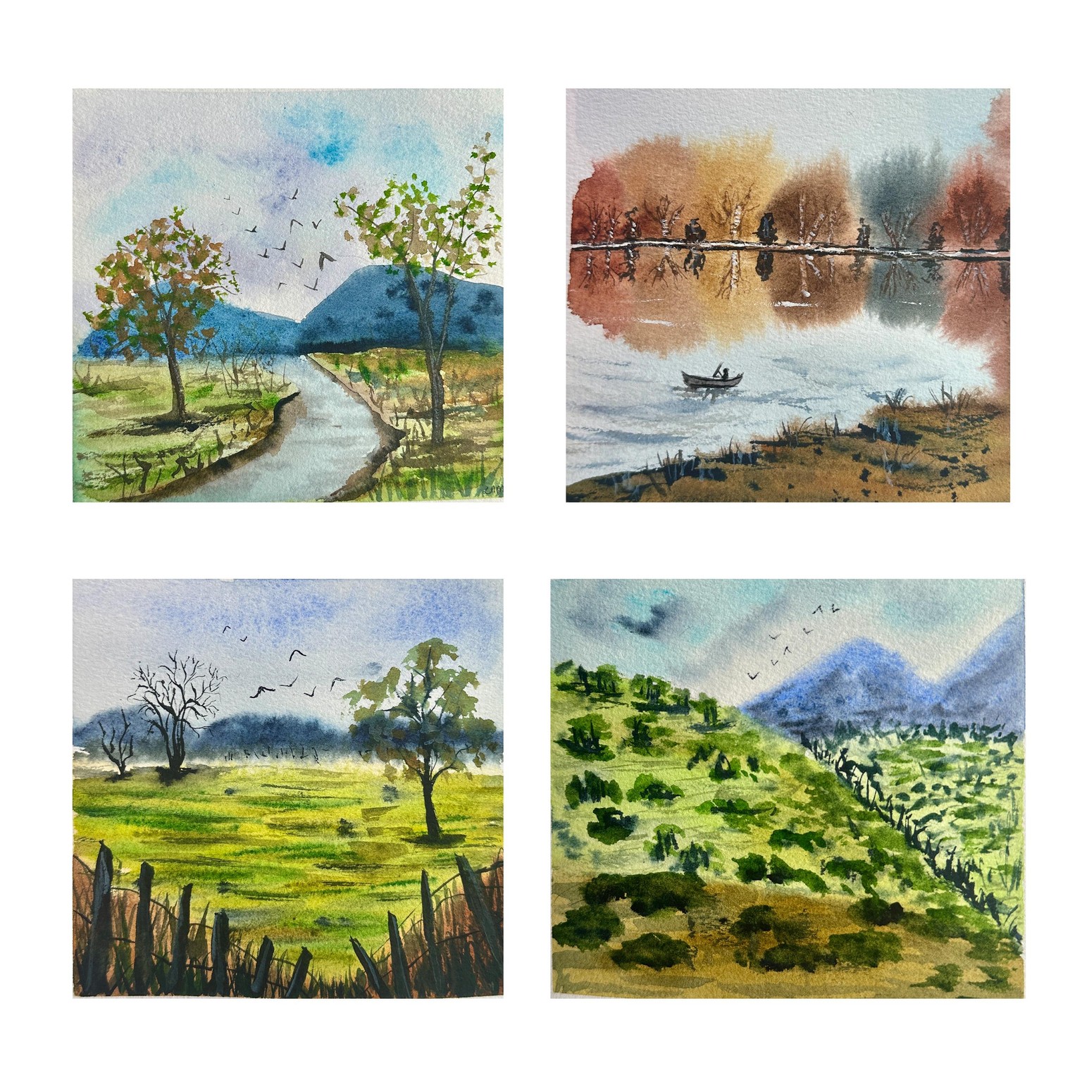Loose style landscapes - image 1 - student project
