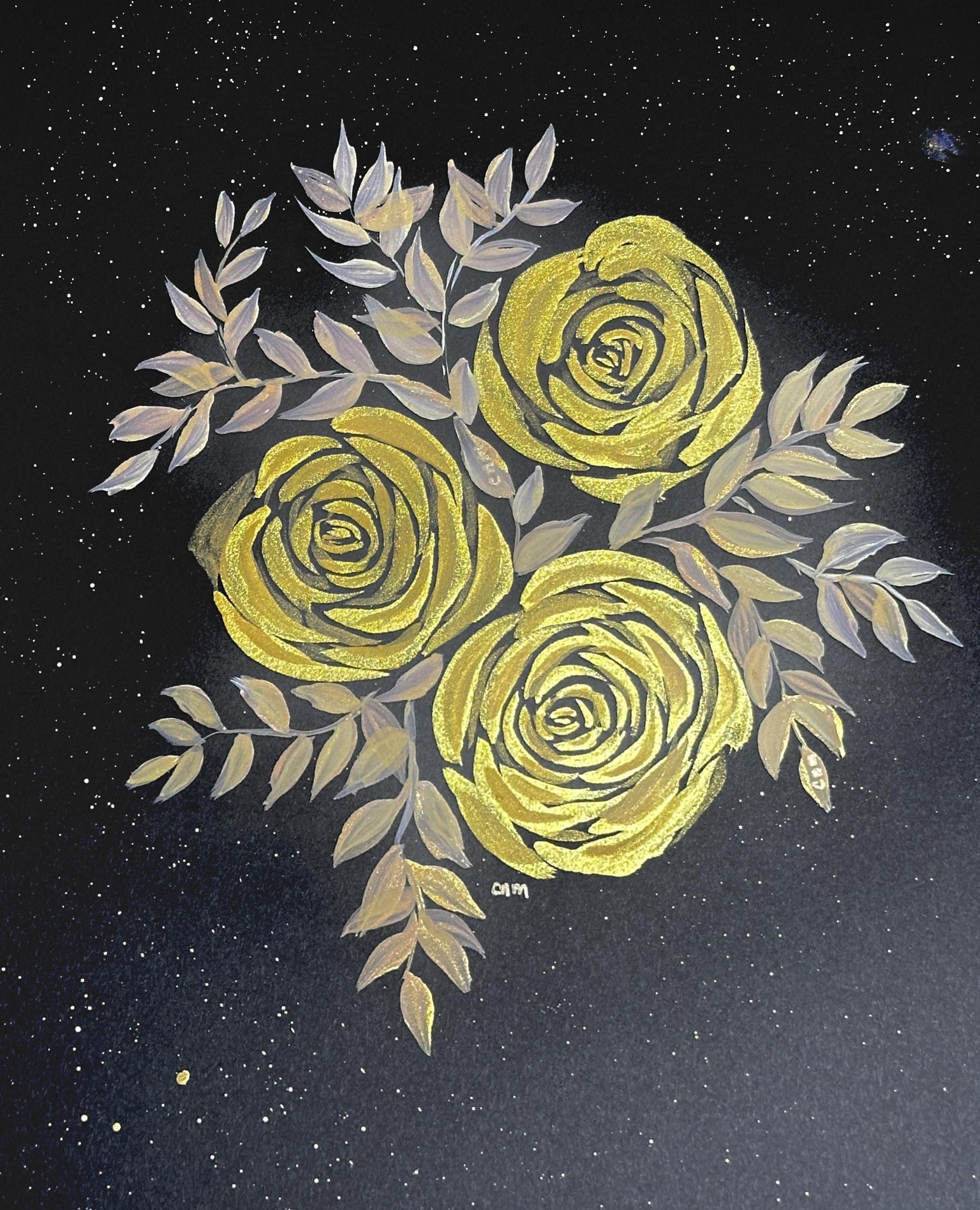 Gold roses - image 1 - student project